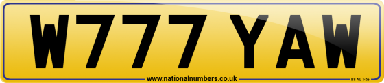 W777 YAW