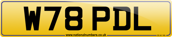 W78 PDL