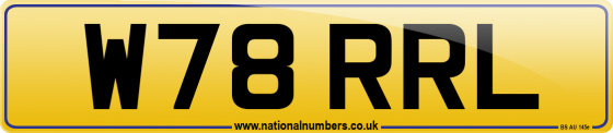 W78 RRL