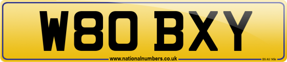 W80 BXY