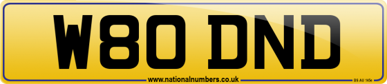 W80 DND