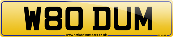 W80 DUM