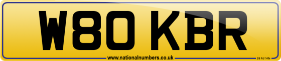W80 KBR