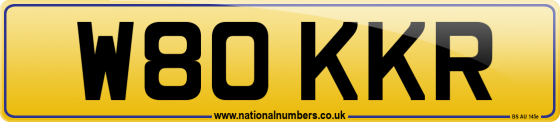 W80 KKR