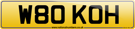 W80 KOH