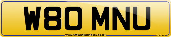 W80 MNU