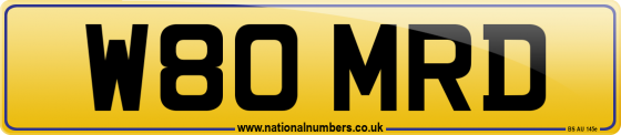 W80 MRD