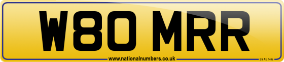 W80 MRR