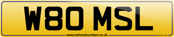 W80 MSL