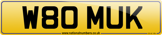 W80 MUK