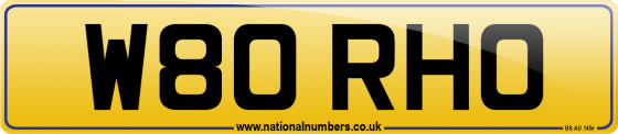 W80 RHO