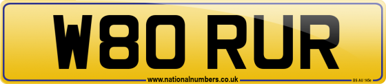 W80 RUR