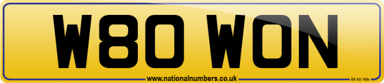 W80 WON