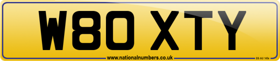 W80 XTY