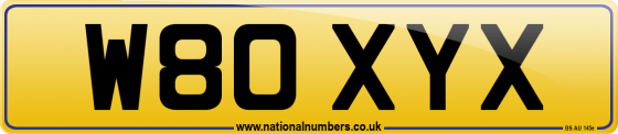 W80 XYX