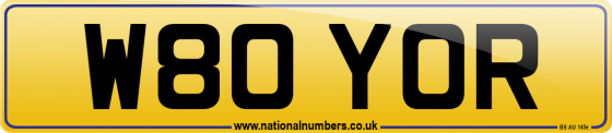W80 YOR
