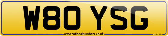 W80 YSG