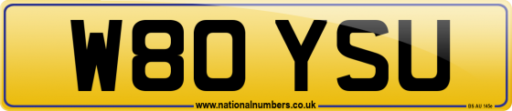 W80 YSU