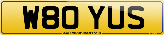 W80 YUS