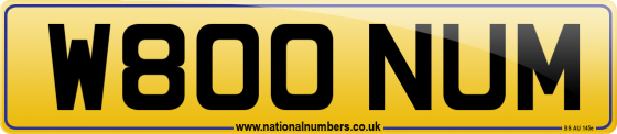 W800 NUM