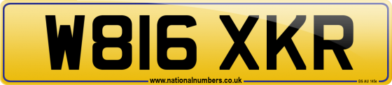 W816 XKR