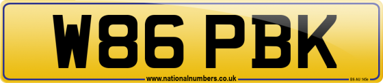 W86 PBK