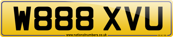 W888 XVU