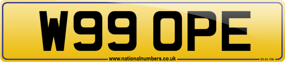 W99 OPE