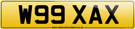 W99 XAX