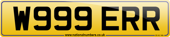 W999 ERR