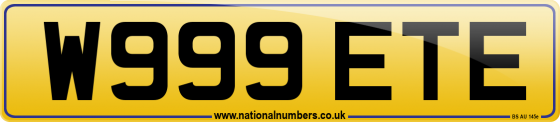 W999 ETE