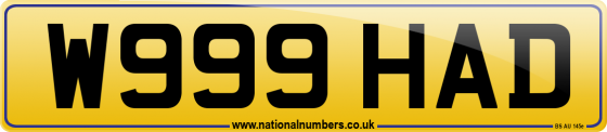 W999 HAD