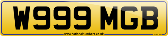 W999 MGB