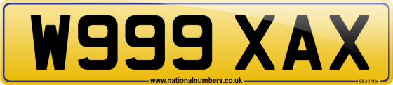 W999 XAX