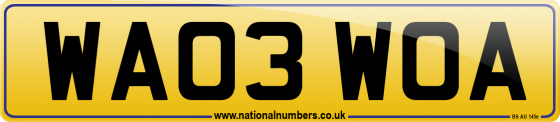 WA03 WOA