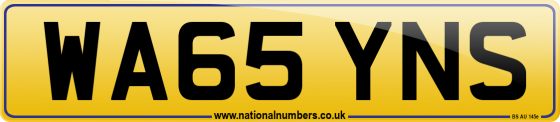 WA65 YNS