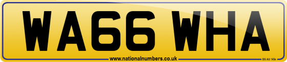 WA66 WHA