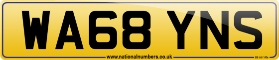 WA68 YNS