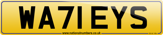 WA71 EYS