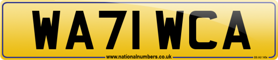 WA71 WCA