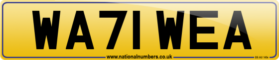 WA71 WEA