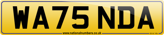 WA75 NDA