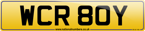WCR 80Y