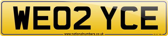 WE02 YCE