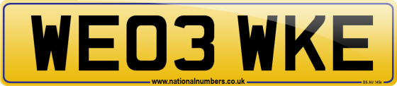 WE03 WKE