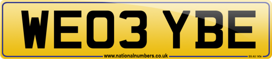 WE03 YBE