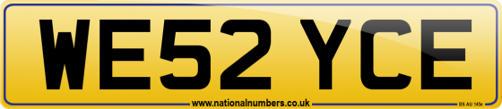 WE52 YCE