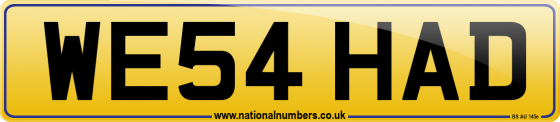 WE54 HAD