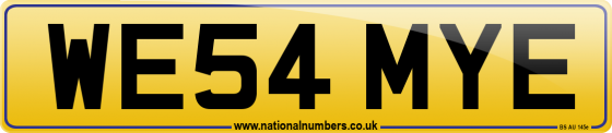 WE54 MYE