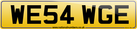 WE54 WGE